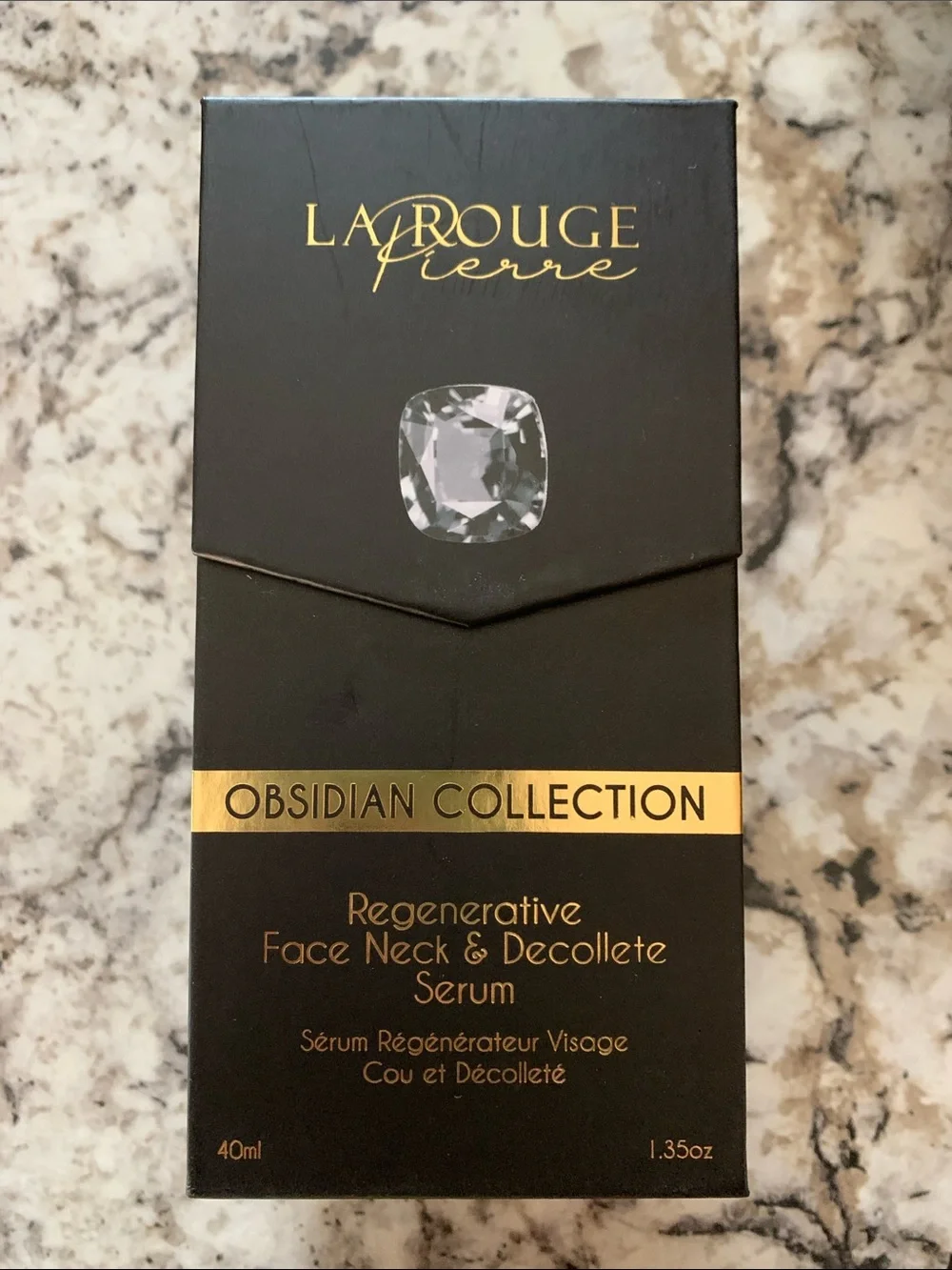 Obsidian Collection Regenerative Face, Neck & Décolleté Serum